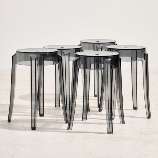 MK11539 Charles Ghost stool by Philippe Starck for Kartell