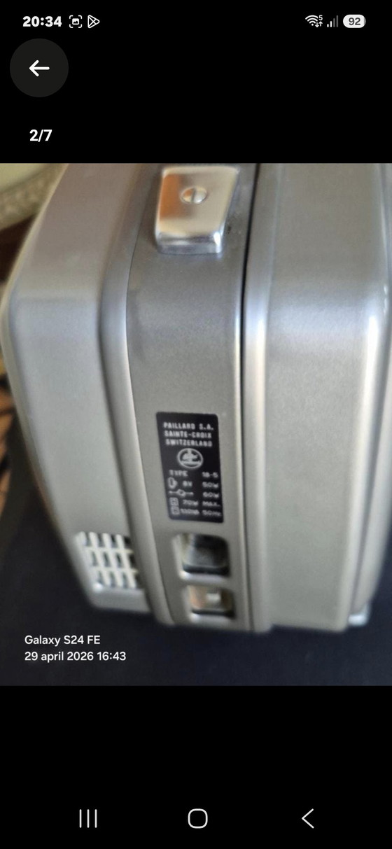 Projectorantique – Bolex, Dekorative Objekte, Metal, Plastic (photo 2 of 6)