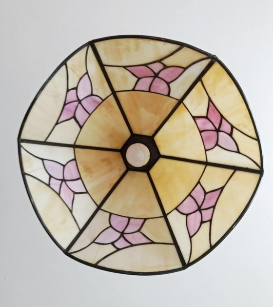 Image 1 of Lampadario art déco stile Tiffany 1940
