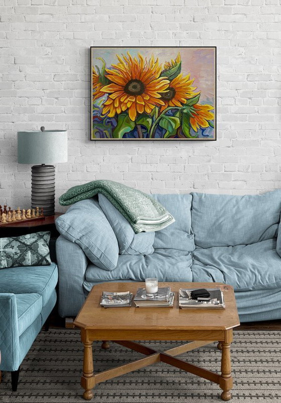 Image 1 of Zonnebloemen