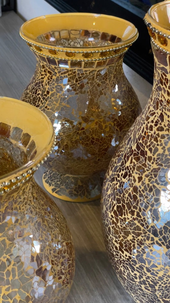 Image 1 of 3 vases