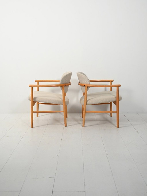 Pair of “Pluto” armchairs by Alf Svensson