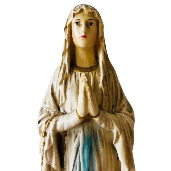 Image 1 of Vintage statue of the Virgin Mary 42 cm