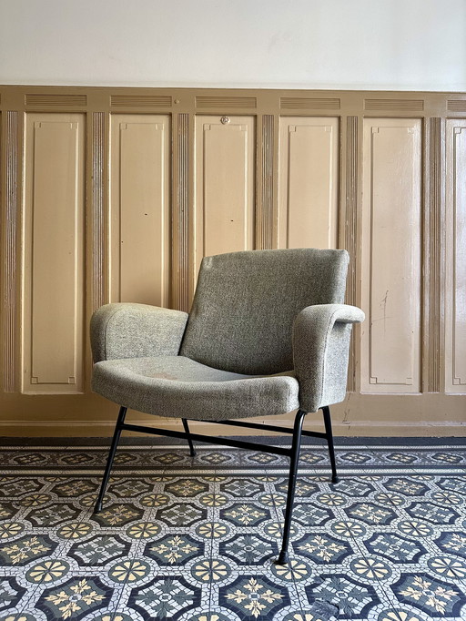 Rare Antimott armchair model 312, Walter Knoll, Germany 1958
