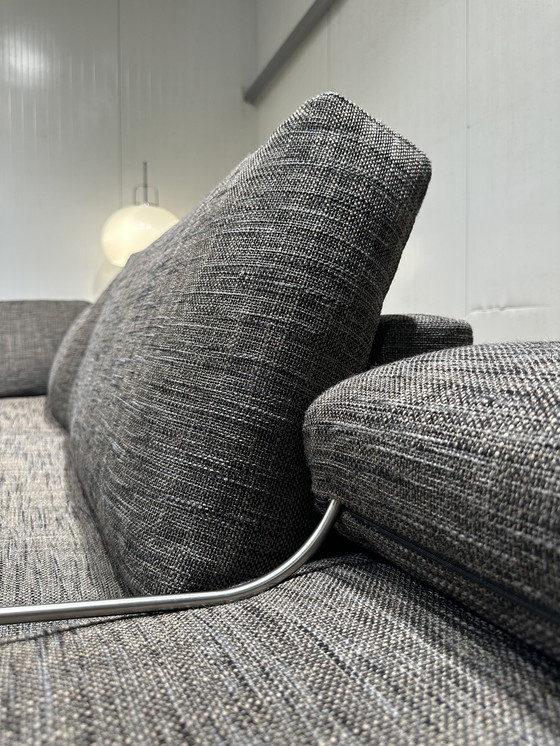 Image 1 of NEW STATE Leolux Bellice Corner Sofa with 4 Year Warranty - Brown/Gray