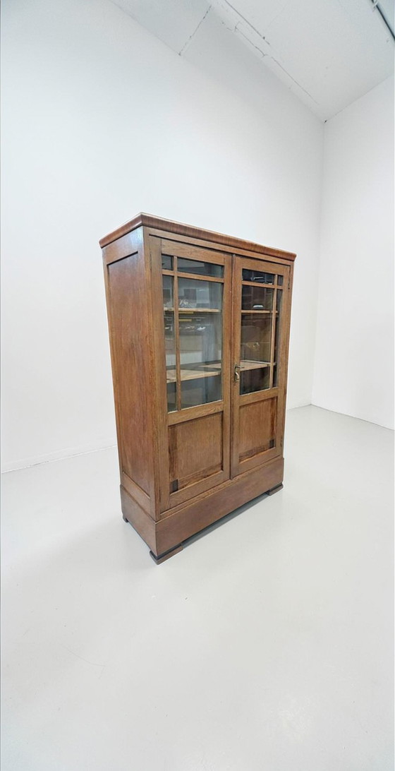 Image 1 of Antiker Art-Deco-Schrank mit Bücherregal