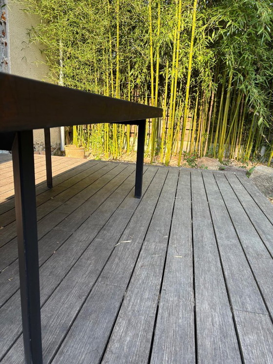 Handcrafted wooden/metal table – Dining tables, Iron (photo 6 of 10)
