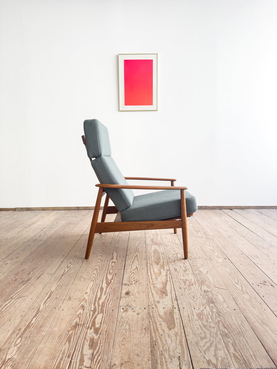 Image 1 of Mid-Century Danish Lounge Armchair in Teak Fd 164 by Arne Vodder for France and Son., Denmark, 1960s