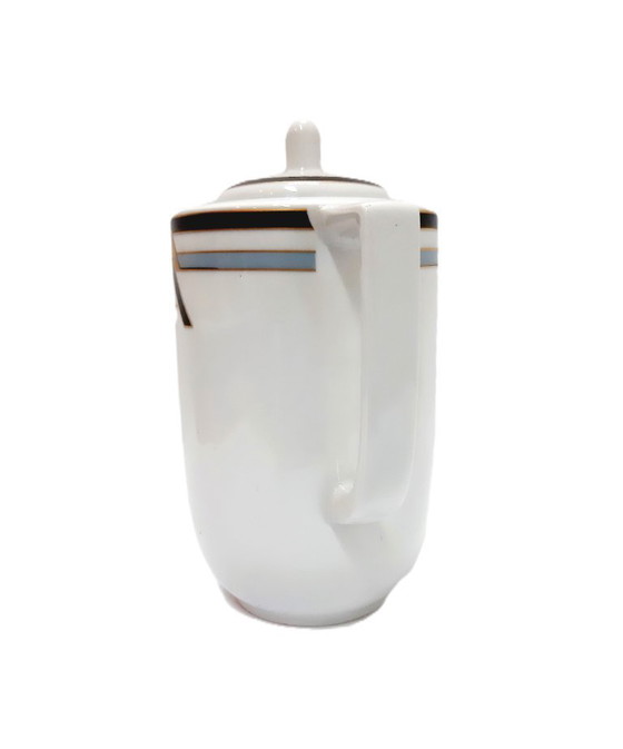 Image 1 of Pichet vintage en porcelaine avec couvercle « Le Perle »