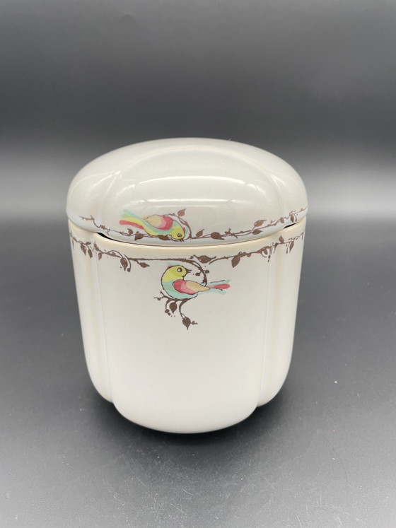 Rosenthal Studio-Linie Porseleinen Doos met Deksel en Vogeldecor – Decoratieve objecten, Porcelain (photo 3 of 9)