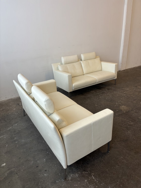 Image 1 of Walter Knoll Jason Designer Group Pelle 1A Condizioni Bianco sporco