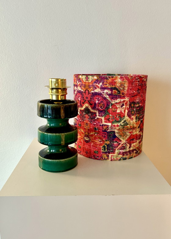 Image 1 of Charmante vaaslamp gemaakt van een zeer zeldzame vaas door Cari Zalloni voor Steuler Keramik.