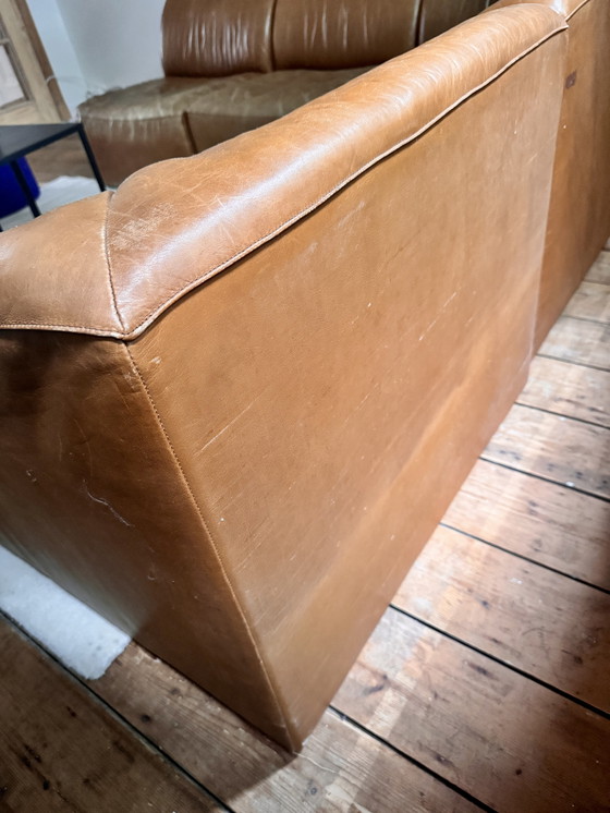 Image 1 of 5 x De Sede - leather modular sofa