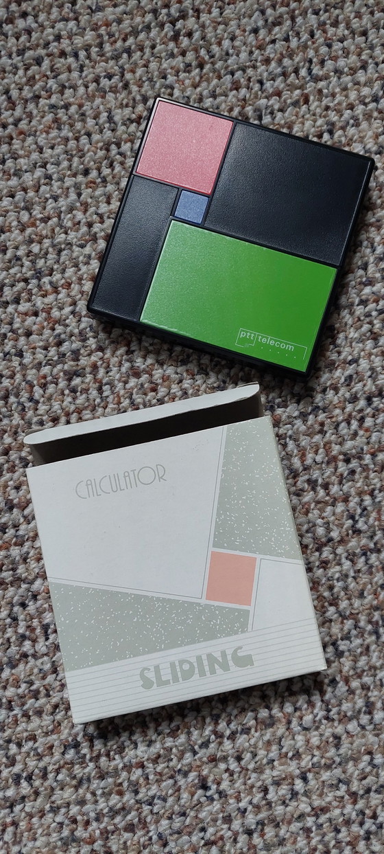 Image 1 of Foldable designer pocket calculator from the 1990s