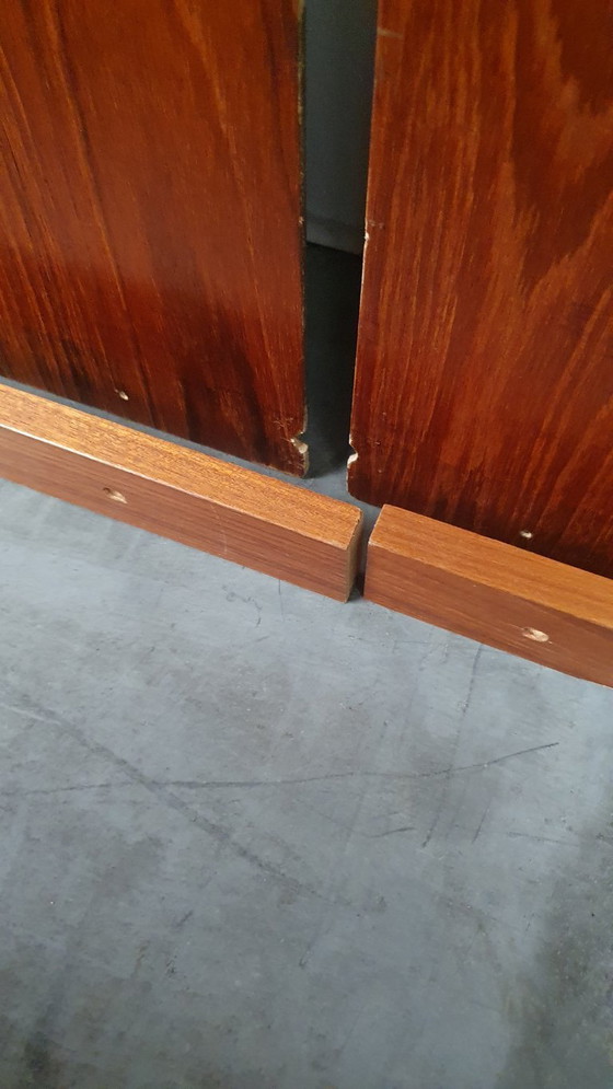 Image 1 of vintage wall unit deens modules teak 60s