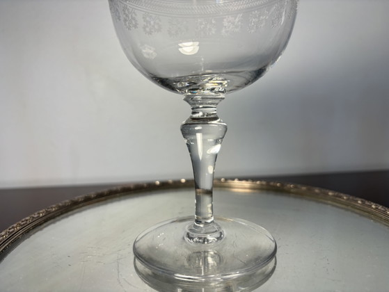 Vaso de agua Baccarat modelo Pampadour anterior a 1936 – Vasos y jarras, Crystal (photo 8 of 14)