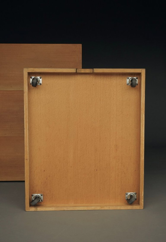 Image 1 of Storage Boxes in solid beech wood by Wim den Boon, 1967