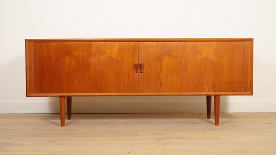 Image 1 of Credenza vintage | Svend Aage Larsen | Design danese | Anta a tamburo