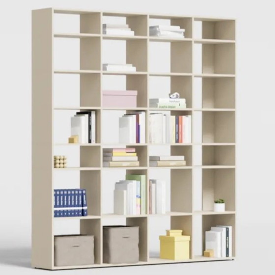 Image 1 of Tylko Bookcase in Cotton Beige