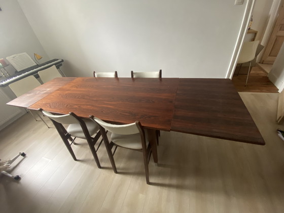 Midcentury table and chairs – Dining tables, Metal, Wood (photo 2 of 5)
