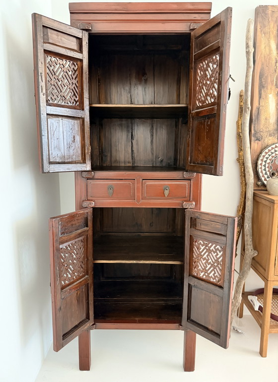 Castello vintage asiatico – Mobili contenitori, Metal, Wood (photo 6 of 9)