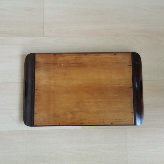 Image 1 of Vassoio antico con ali di farfalla - Art Déco