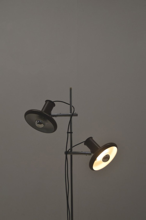 Image 1 of Danish Floor Lamp 'Optima 4' Designed by Hans Due for Fog & Mørup, 1972