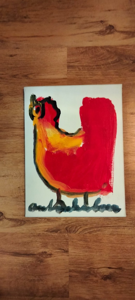 Image 1 of Anton Heyboer olio su tela