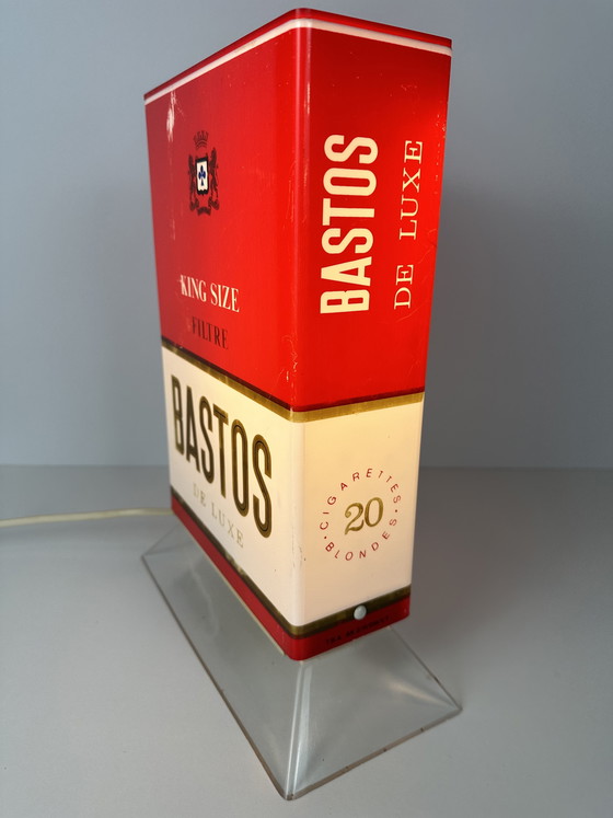 Image 1 of Insegna luminosa pubblicitaria vintage - tabacco