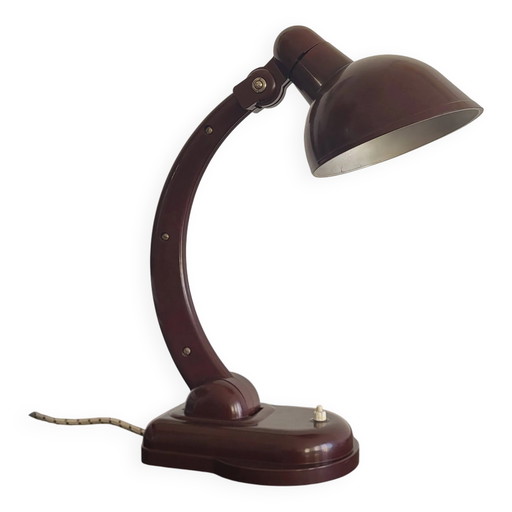 Sigma Bakelite Lamp by Christian Dell for Römmler