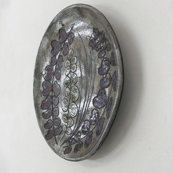 Image 1 of Plaque murale en céramique Rusha Handarbeit, 1970 Allemagne