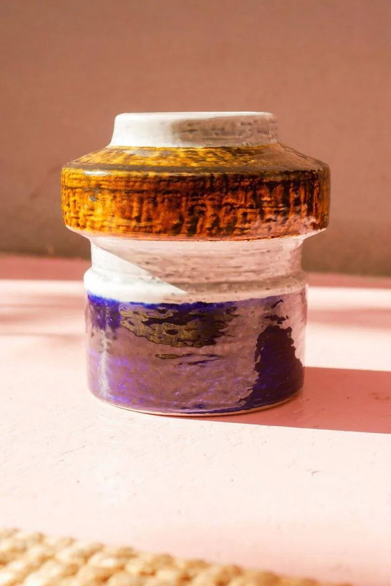 Image 1 of Vase Titus en poterie par Olle Alberius pour Rörstrand, Suède, années 1960