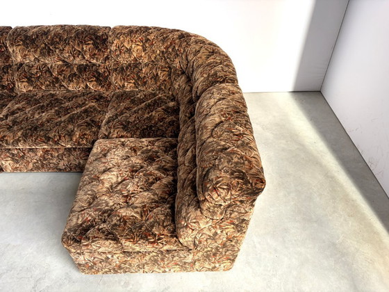 Divano modulare vintage di Laauser, anni '70 – Divani modulari, Textile, Velvet (photo 3 of 10)