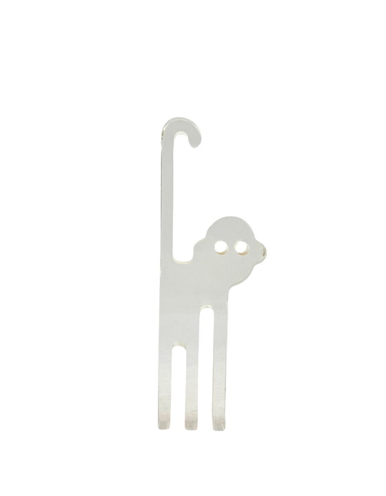 Image 1 of Silvio Russo, lucite monkey sculpture, Guzzini Italy 1970s