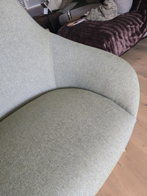 2x The Next Lounge High Rotatable di Andreu World – fauteuils, Textile, Wood (photo 2 of 10)