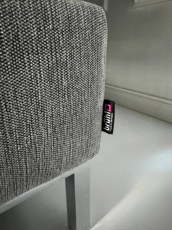 Image 1 of Brühl Tomo Designer Sofa Couch Grau Stoff Relaxfunktion