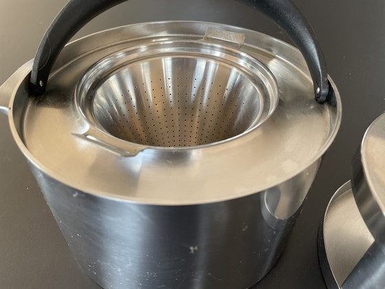 Image 1 of Stelton theepot + theelicht