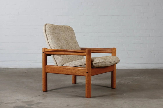 Poltrona Vintage in Teak Easy Chair danese Domino Møbler anni '60 '70 – Poltrone, Wood, Scandinavian (photo 12 of 12)