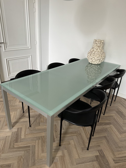 Table de salle à manger Italia LIM en MDF