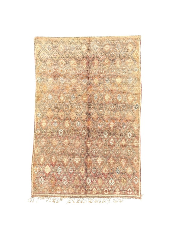 Image 1 of Boho Chic Marokkanischer Berberteppich aus Wolle