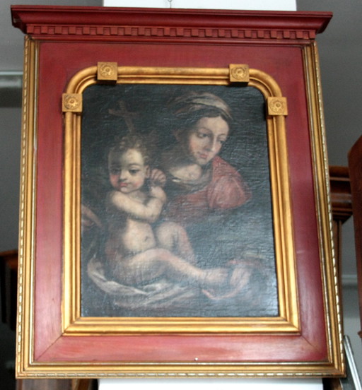Madone à l'enfant, dernière décennie du XVIe siècle, Italie du Nord