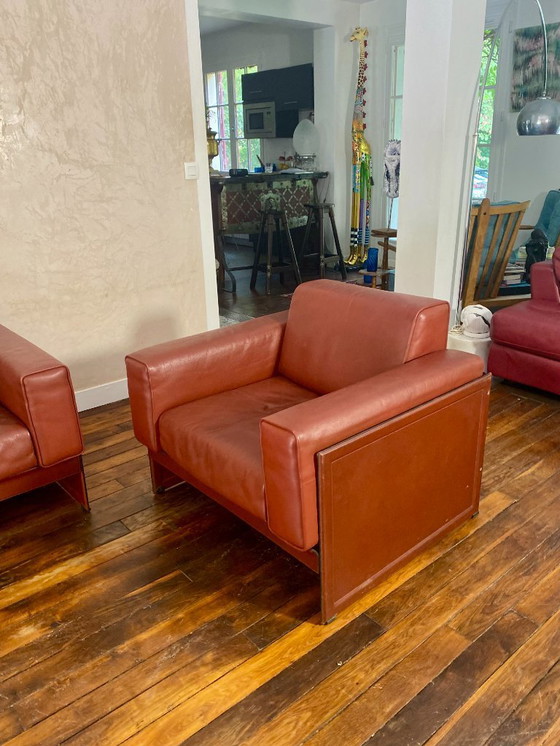 Image 1 of  korium km 3/1 fauteuil van Tito Agnoli voor Matteo Grassi, Italië, jaren 1980.