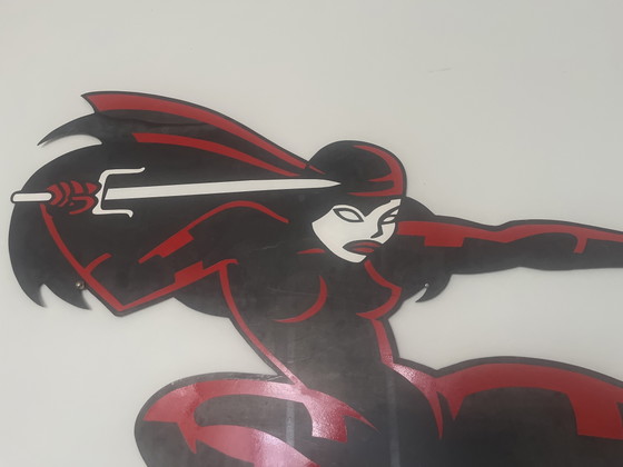 Electra, personaje de cómic hecho de acero – Objetos decorativos, Metal (photo 4 of 5)