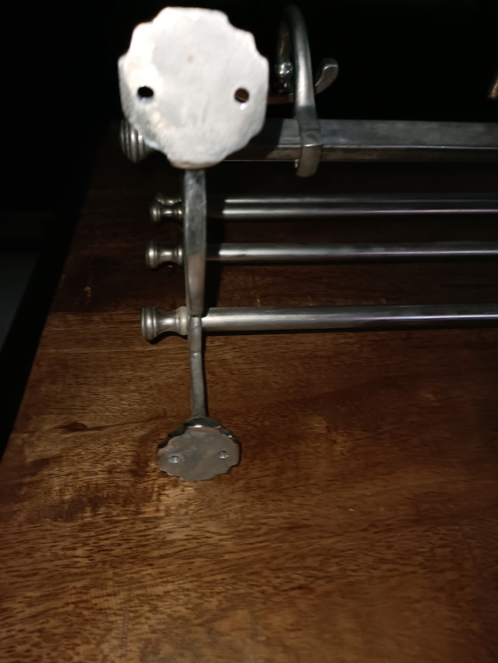 Image 1 of Eichholtz Hudson L coat rack, wall coat rack, train coat rack