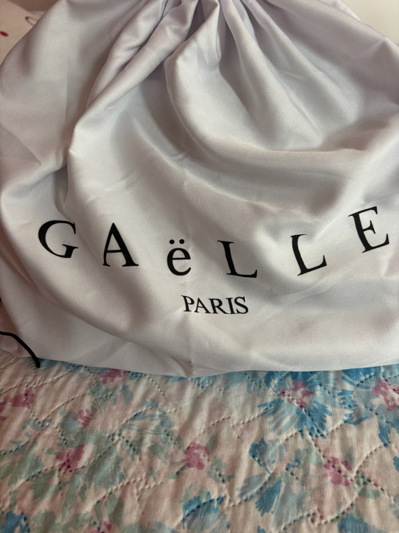 Borsa Gaëlle Paris in Denim Effetto Chevron, Borse a mano, Metallo, Skai, Nero (foto 13 di 13)