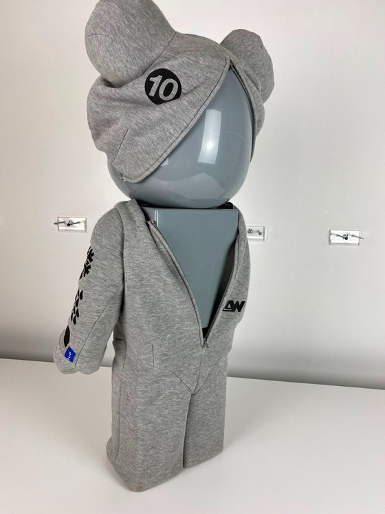 Bearbrick Loopwheeler 1000% Medicom 2009 – Decorative Objects, Canvas, Plastic (photo 17 of 17)