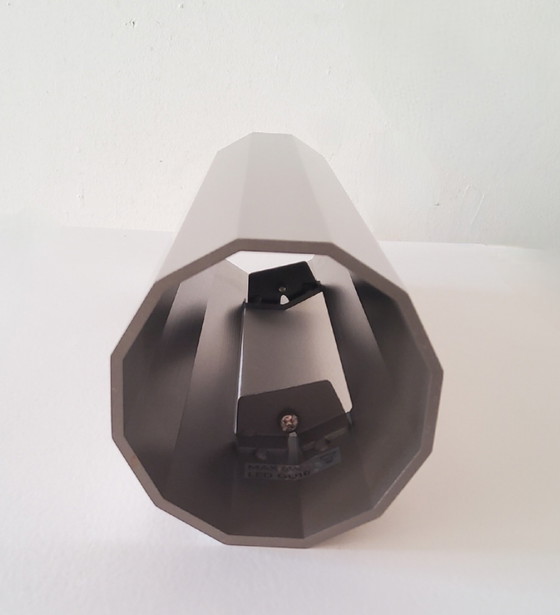 Image 1 of Apliques de pared facetados de níquel mate