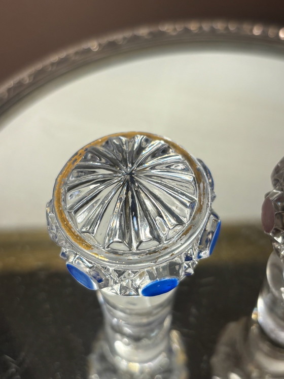 2 bouchons de carafe Baccarat Diamants Pierreries – Verres et carafes, Cristal (photo 12 of 13)