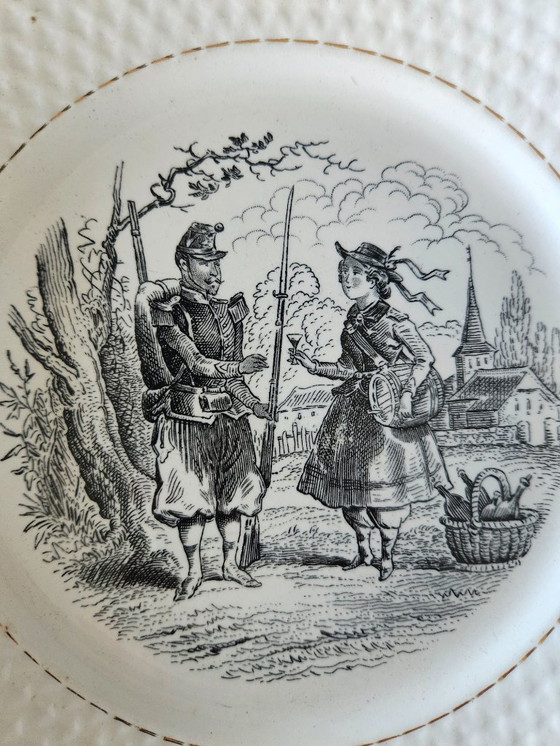 Image 1 of 6 Petrus Regout Maastricht „Militär“-Schilder