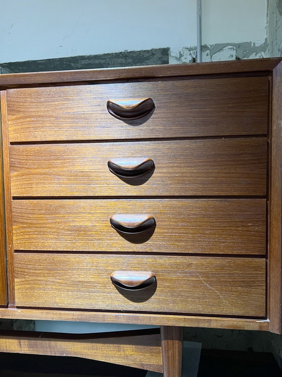 Image 1 of Vintage Teak Sideboard Heinrich Althoff Mid Century Buffet